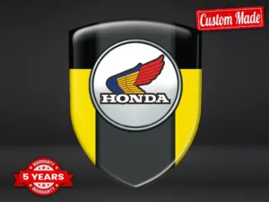 Honda Badges Auto Sport Élégants Haute Qualité